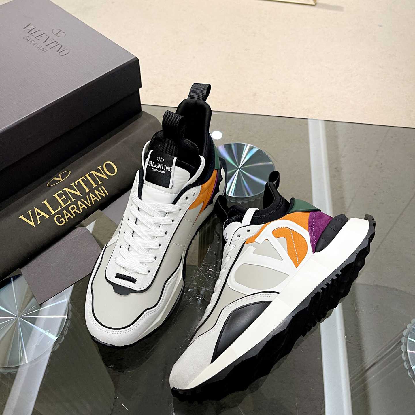 Valenti Netrunner Fabric And Suede Sneaker - DopestKickz