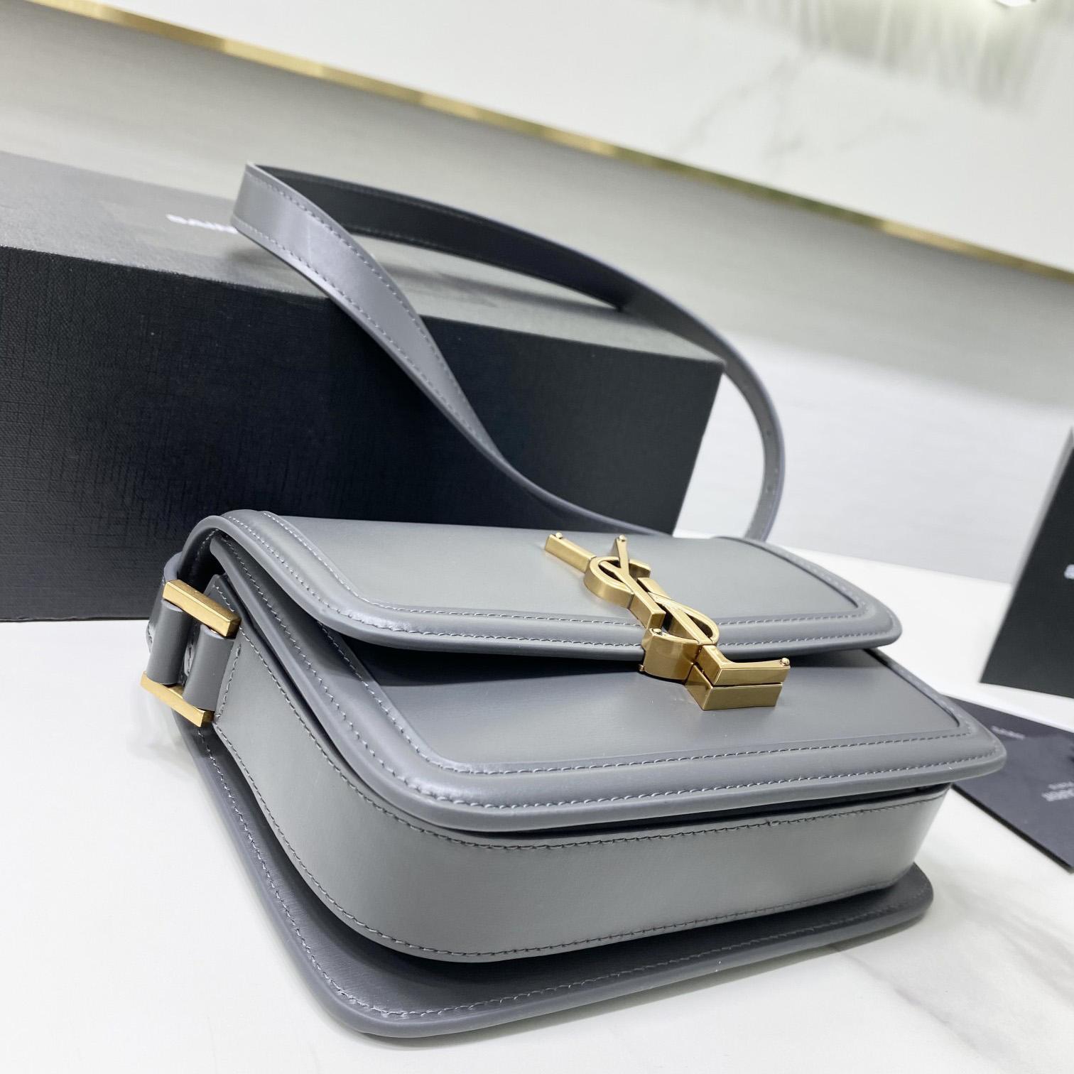 Saint Laurent Solferino Small Satchel In Box Saint Laurent Leather(19-13-5cm) - DopestKickz