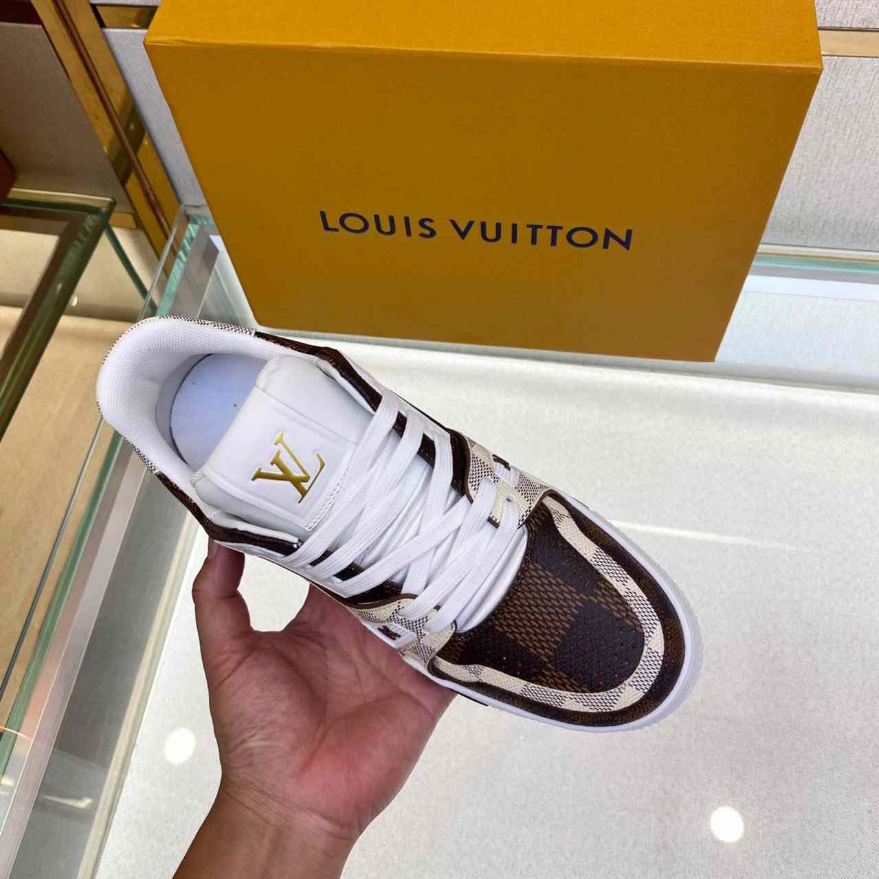 Louis Vuitton LV Trainer Sneaker    (Upon UK Size)   1AAV8Y - DopestKickz