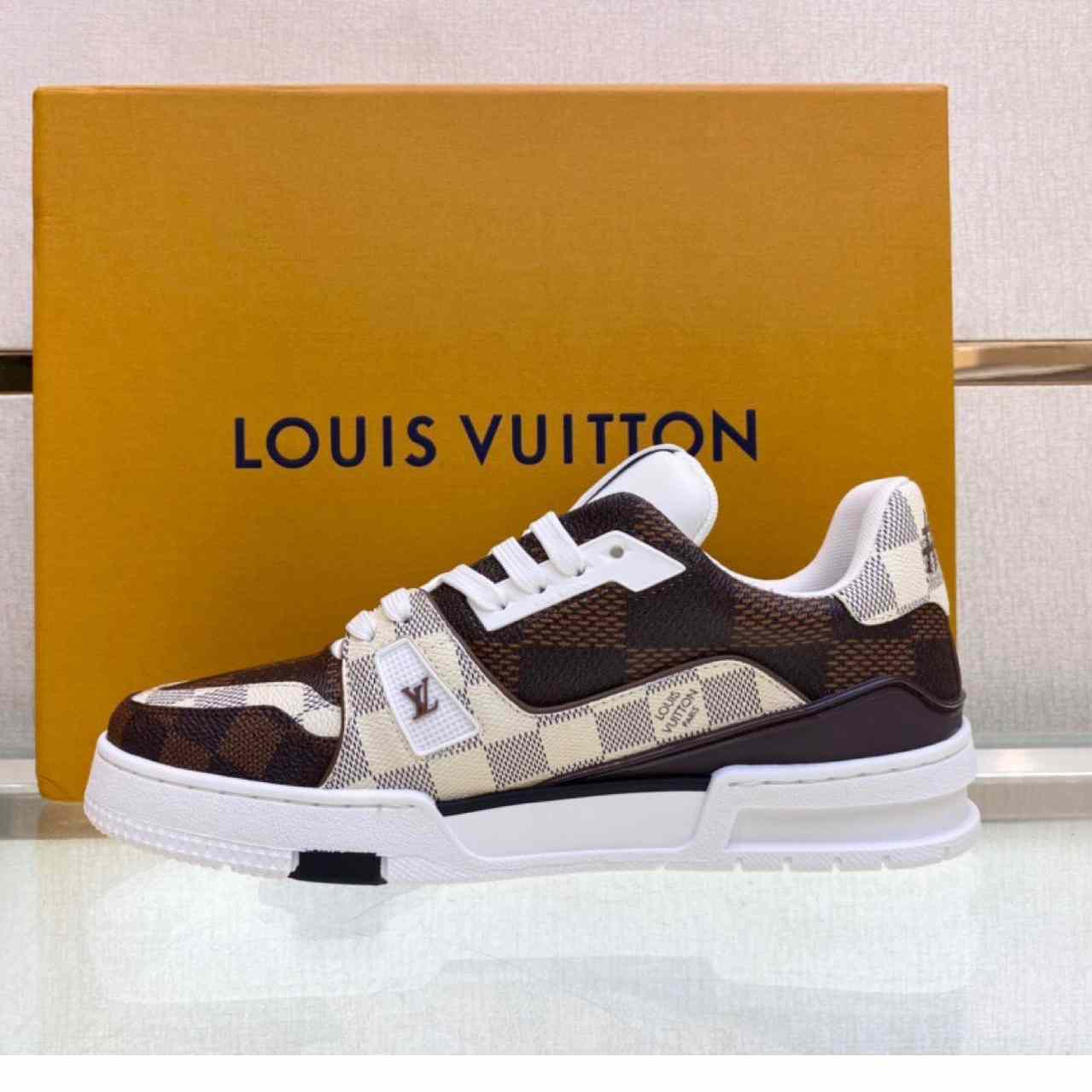 Louis Vuitton LV Trainer Sneaker    (Upon UK Size)   1AAV8Y - DopestKickz