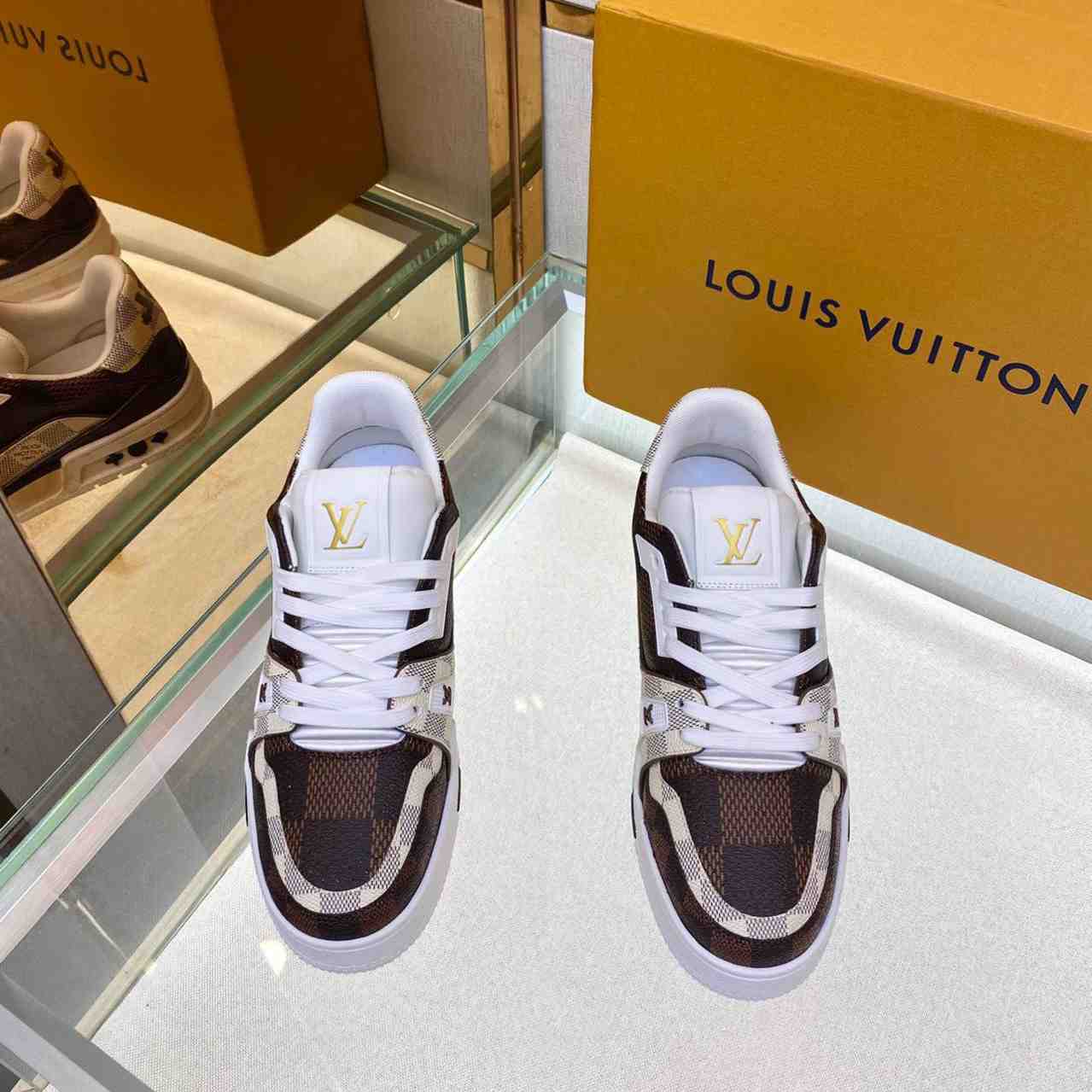 Louis Vuitton LV Trainer Sneaker    (Upon UK Size)   1AAV8Y - DopestKickz