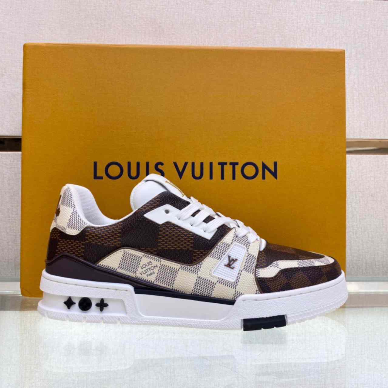 Louis Vuitton LV Trainer Sneaker    (Upon UK Size)   1AAV8Y - DopestKickz