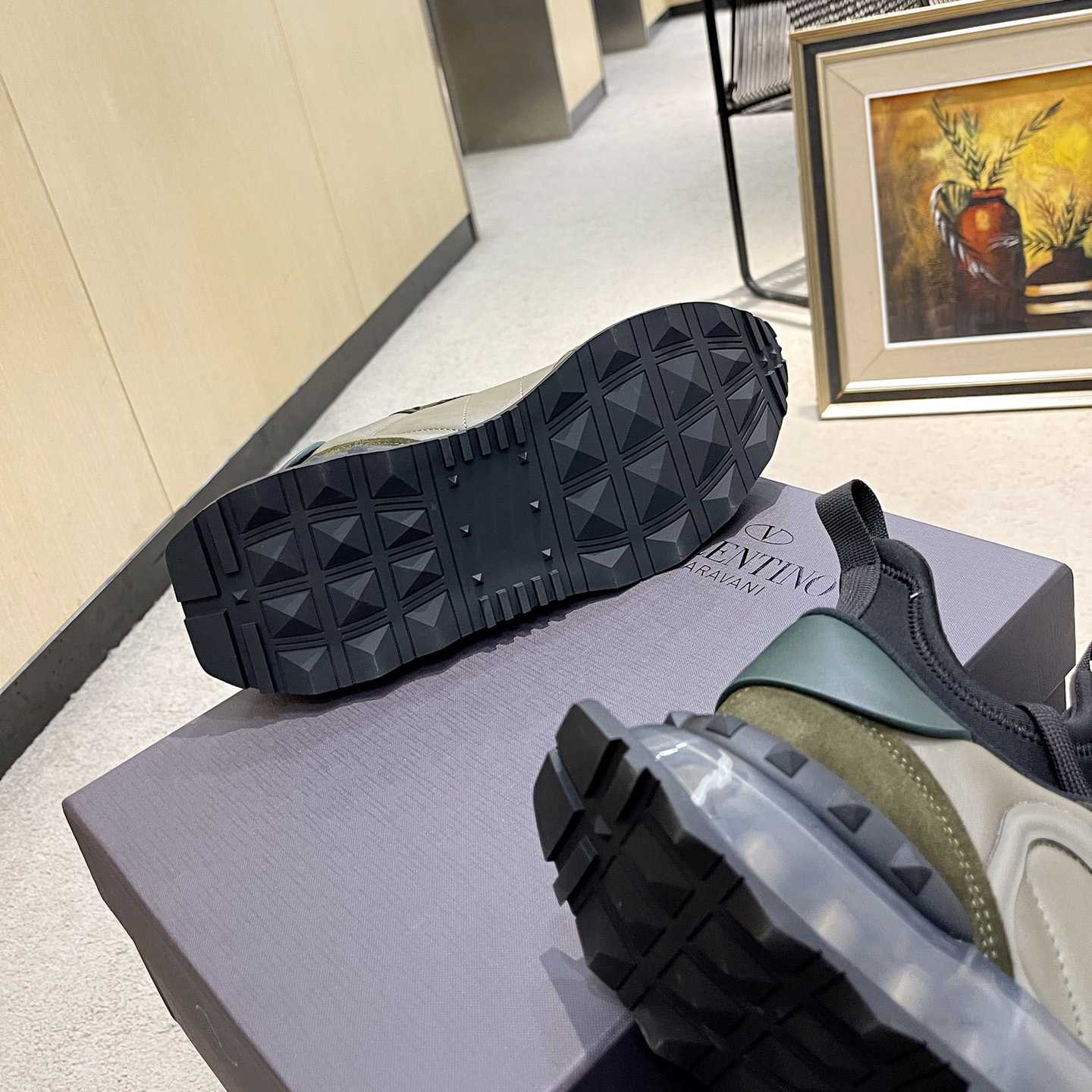 Valenti Netrunner Fabric And Suede Sneaker - DopestKickz