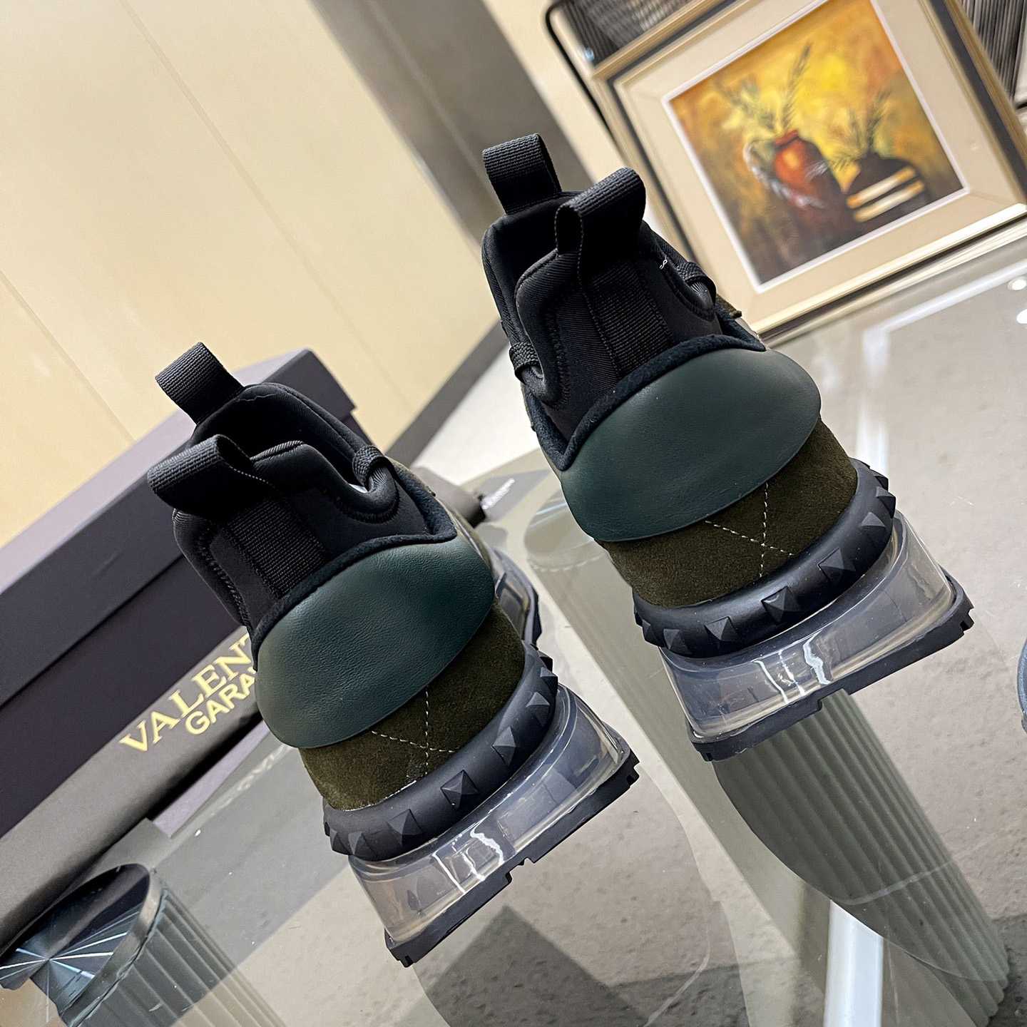 Valenti Netrunner Fabric And Suede Sneaker - DopestKickz