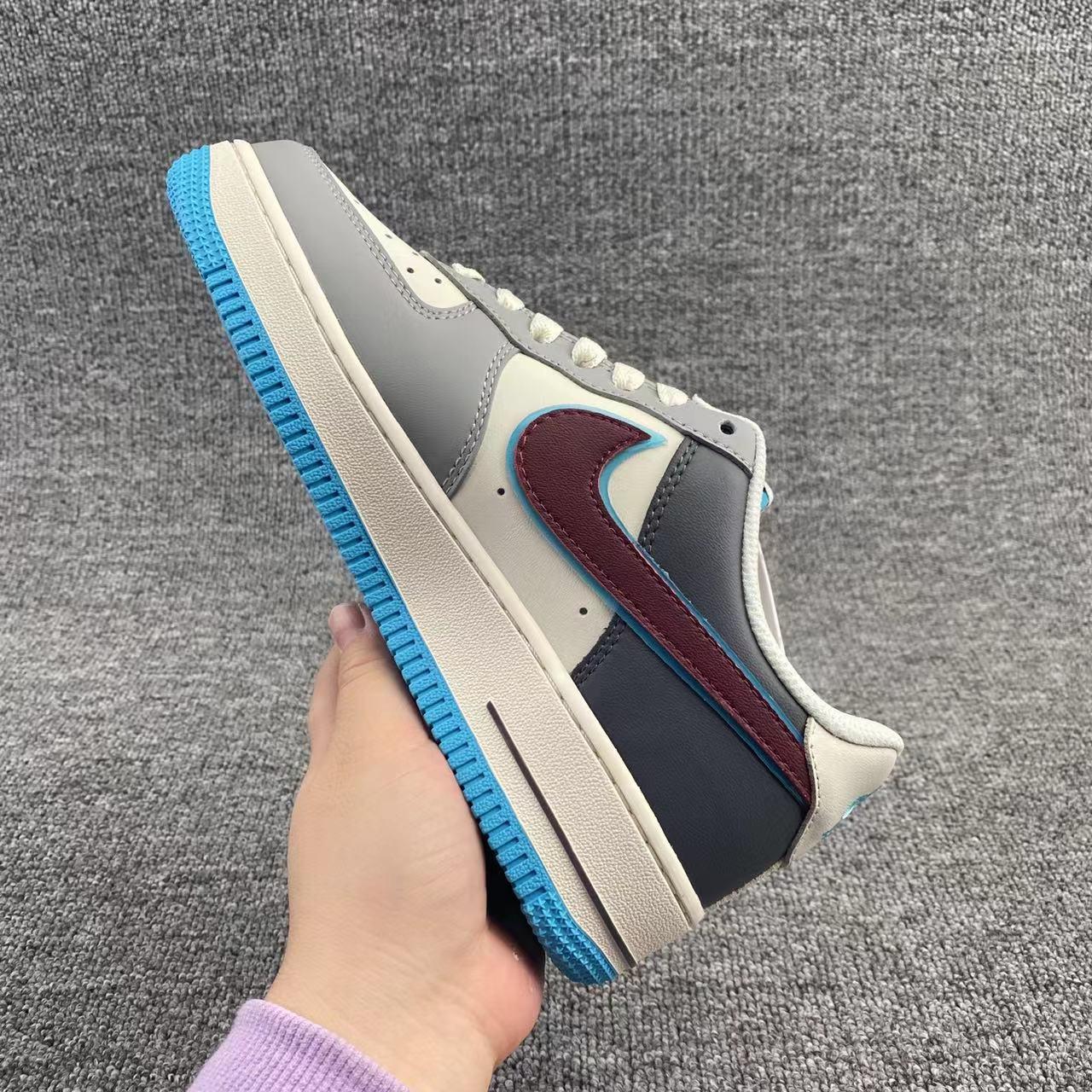 Nike Air Force 1'07 Low “Rouge” Sneaker    LJ8822-666 - DopestKickz