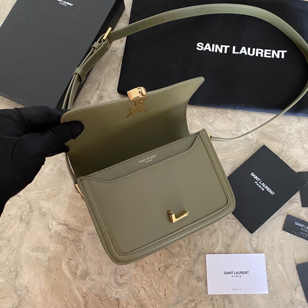 Saint Laurent Solferino Small Satchel In Box Saint Laurent Leather(19-13-5cm) - DopestKickz