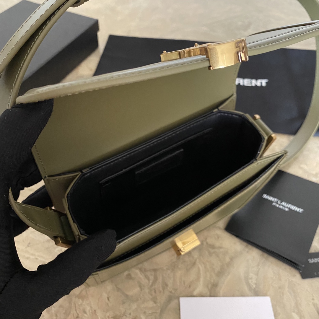 Saint Laurent Solferino Small Satchel In Box Saint Laurent Leather(19-13-5cm) - DopestKickz