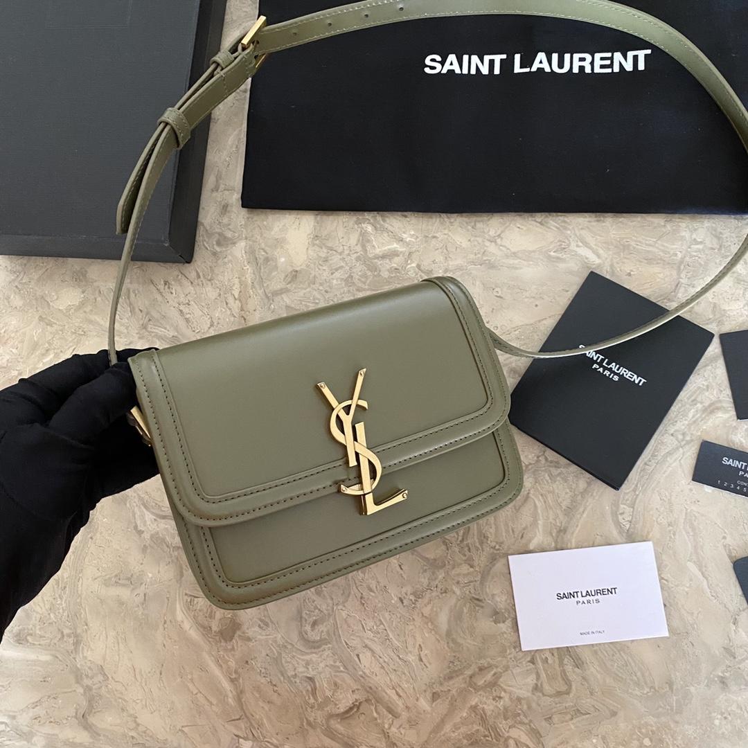 Saint Laurent Solferino Small Satchel In Box Saint Laurent Leather(19-13-5cm) - DopestKickz
