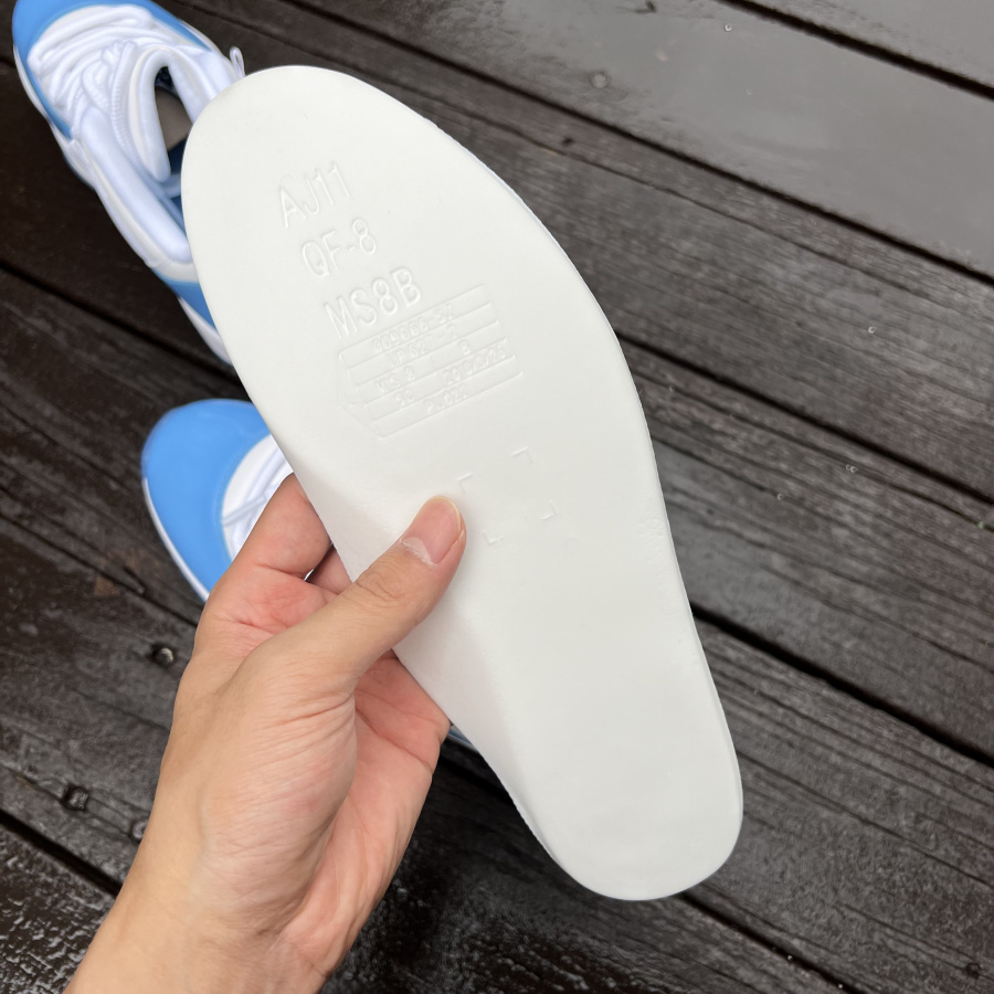 Air Jordan 11 Low UNC AJ11 Sneaker     528895-106 - DopestKickz