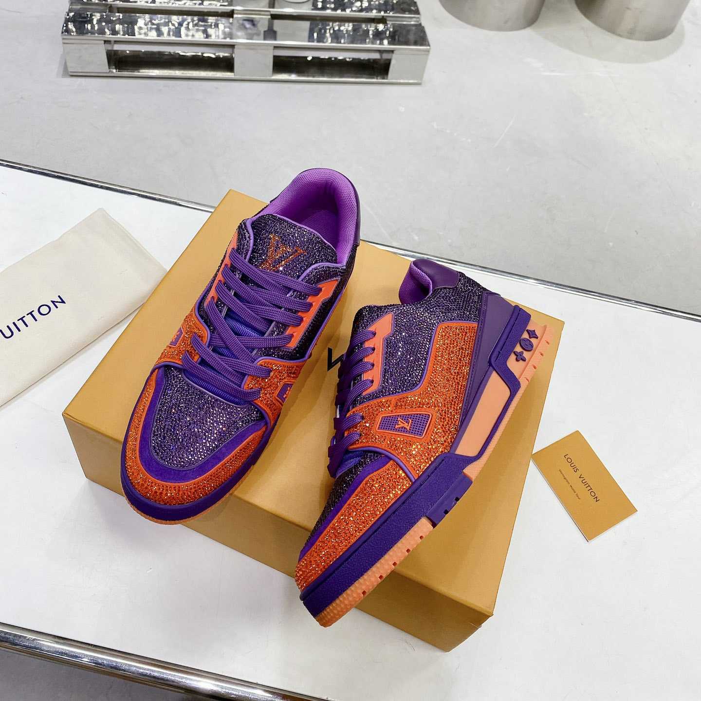 Louis Vuitton LV Trainer Sneaker        - DopestKickz