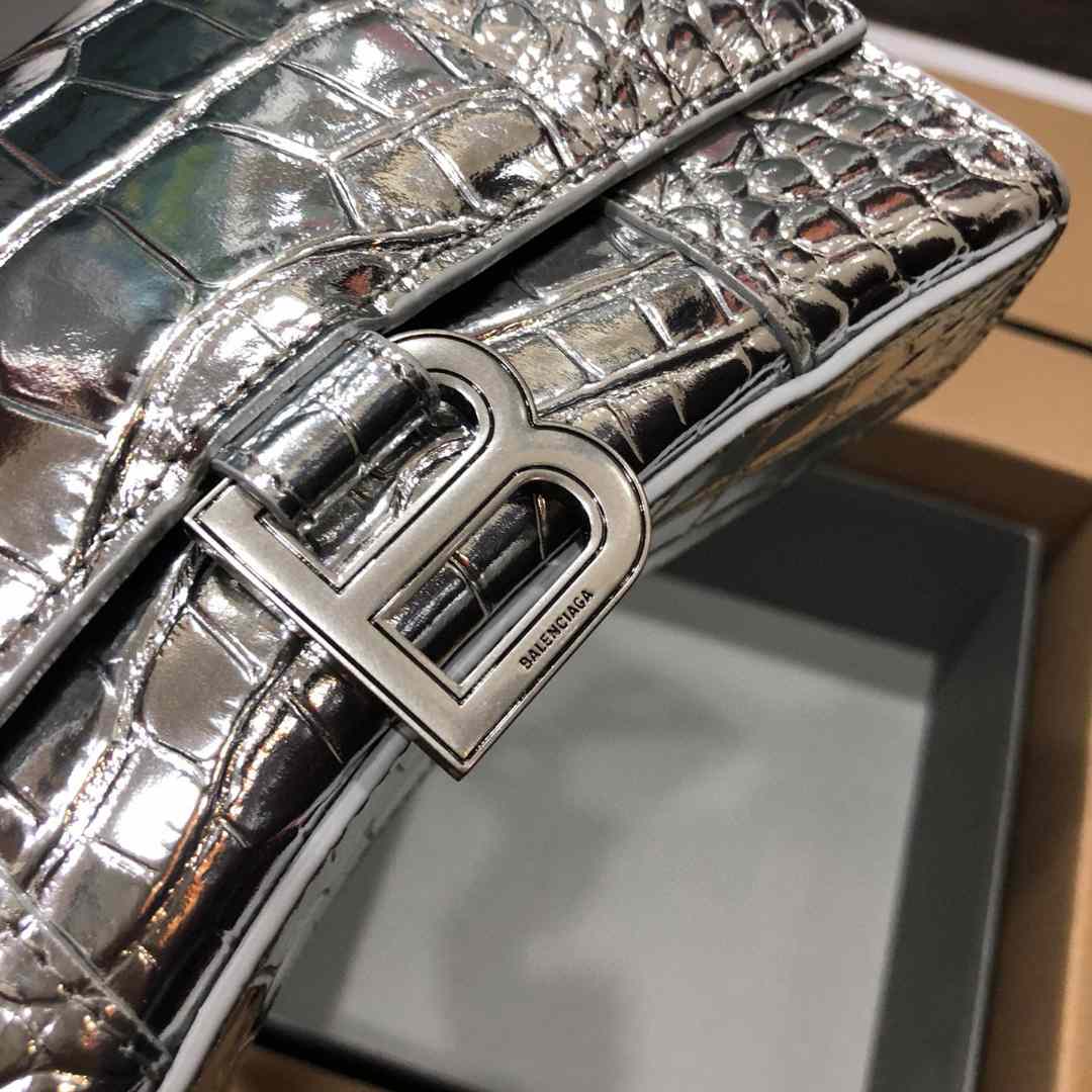 Balenciaga Women's Hourglass Small Handbag  (19-21-8cm) - DopestKickz