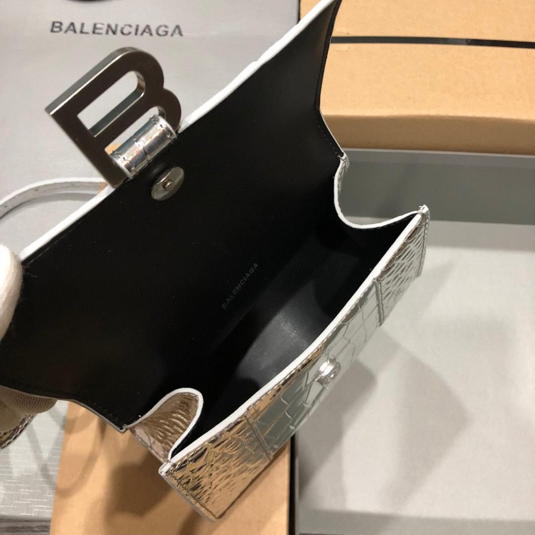 Balenciaga Women's Hourglass Small Handbag  (19-21-8cm) - DopestKickz