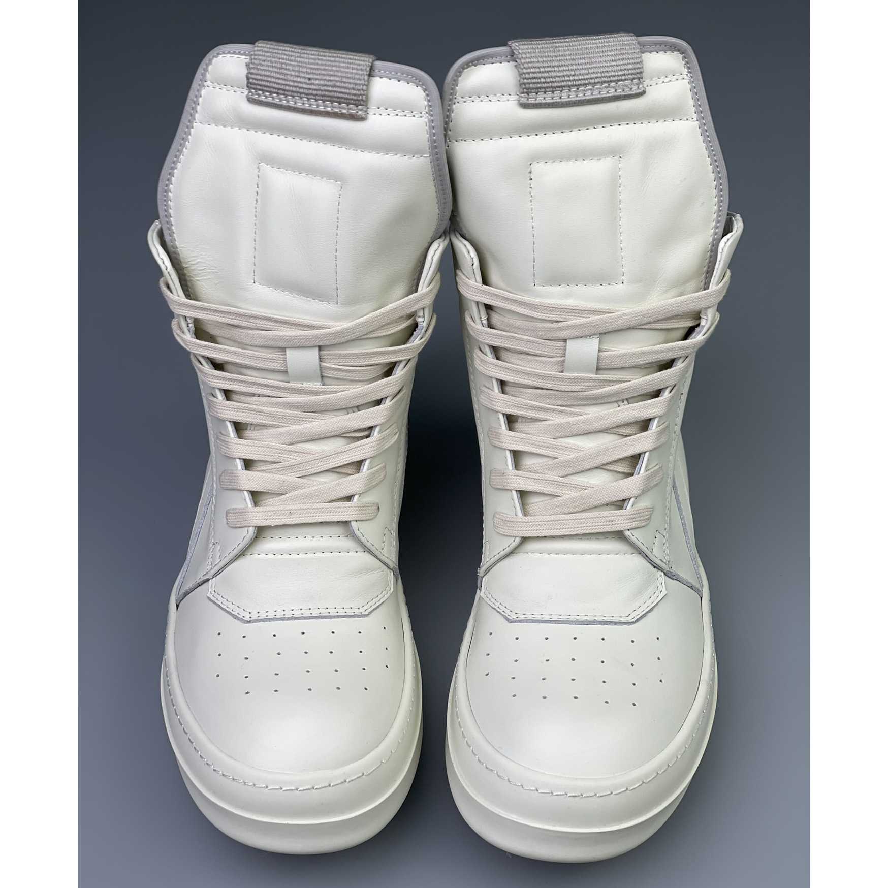 Rick Owens Geobasket High Top Sneakers - DopestKickz