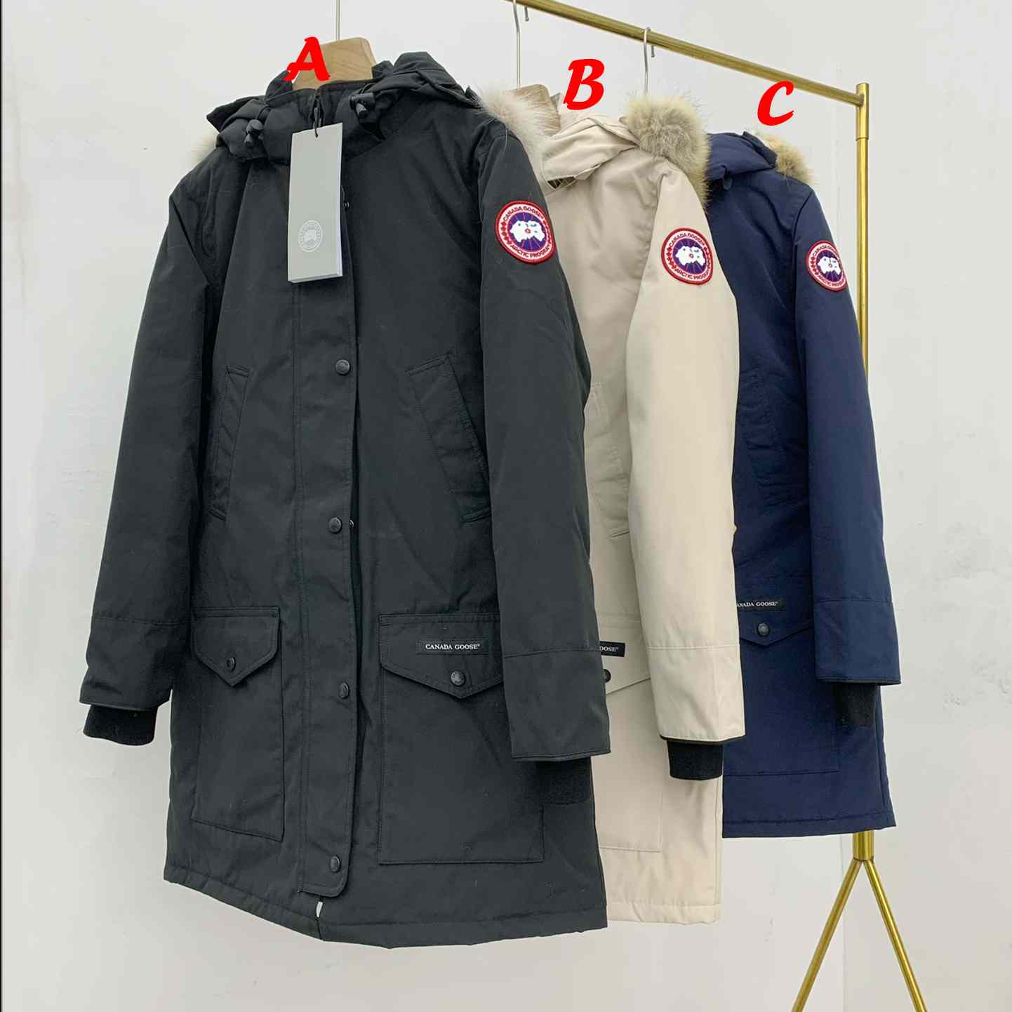 Canada Goose Long Down Jacket - DopestKickz