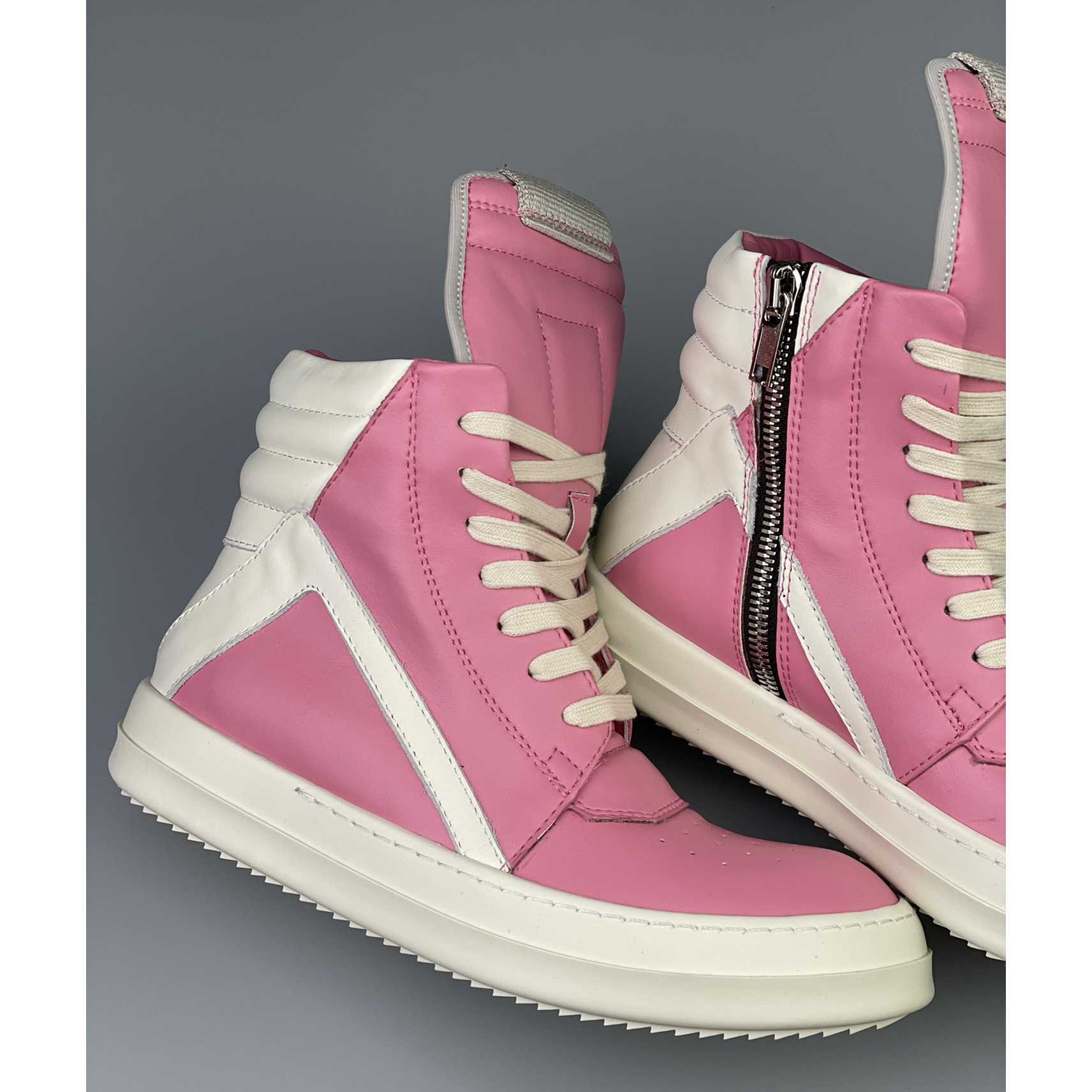 Rick Owens Geobasket High Top Sneakers - DopestKickz