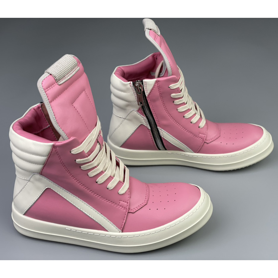 Rick Owens Geobasket High Top Sneakers - DopestKickz