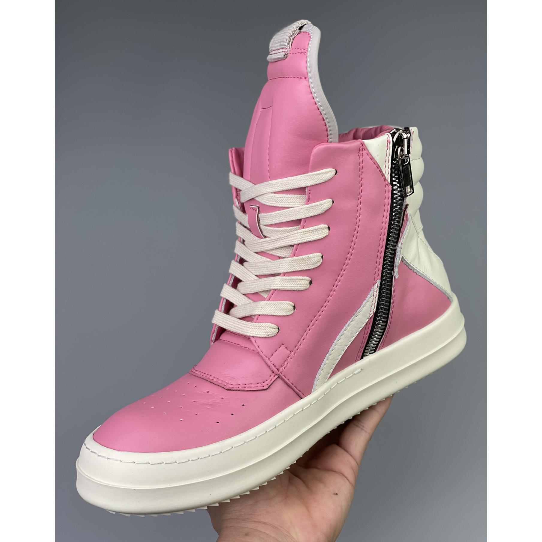 Rick Owens Geobasket High Top Sneakers - DopestKickz