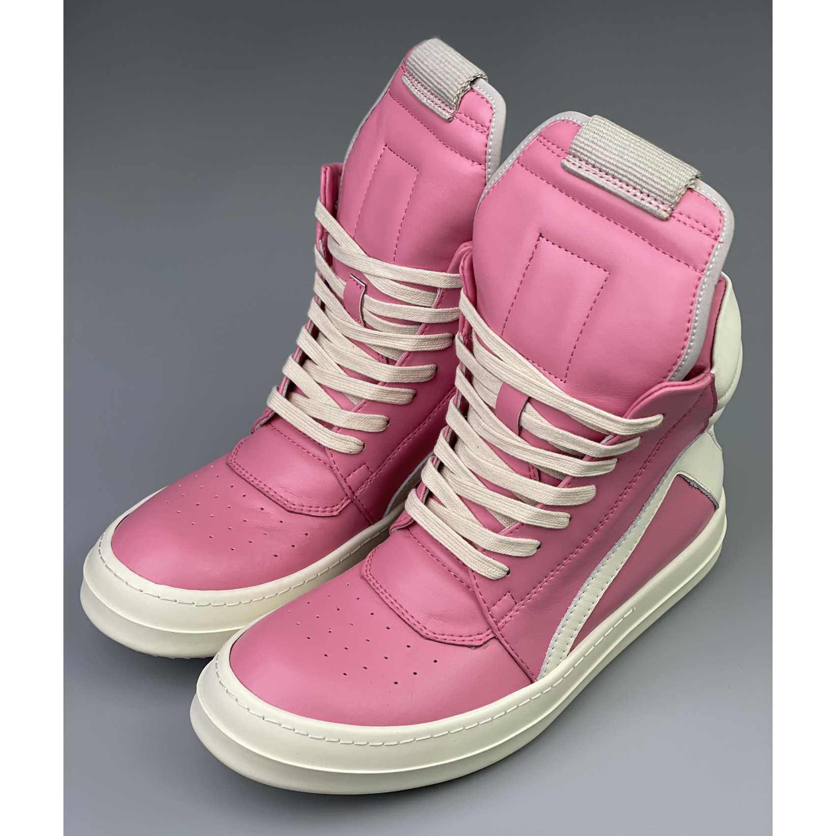 Rick Owens Geobasket High Top Sneakers - DopestKickz