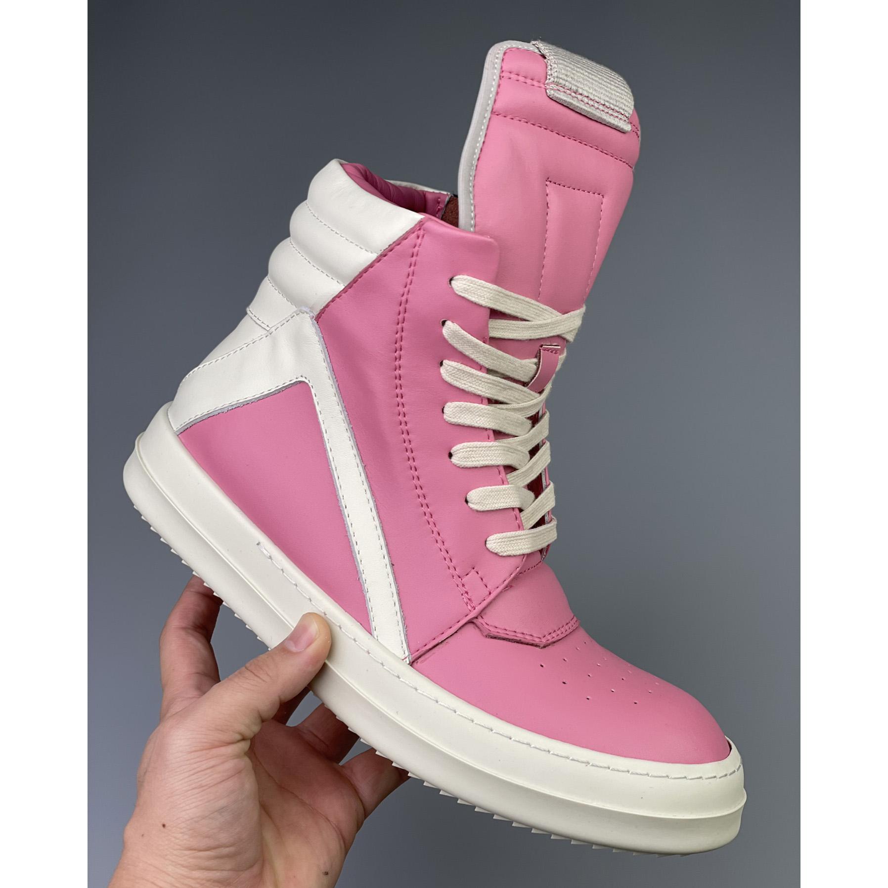 Rick Owens Geobasket High Top Sneakers - DopestKickz