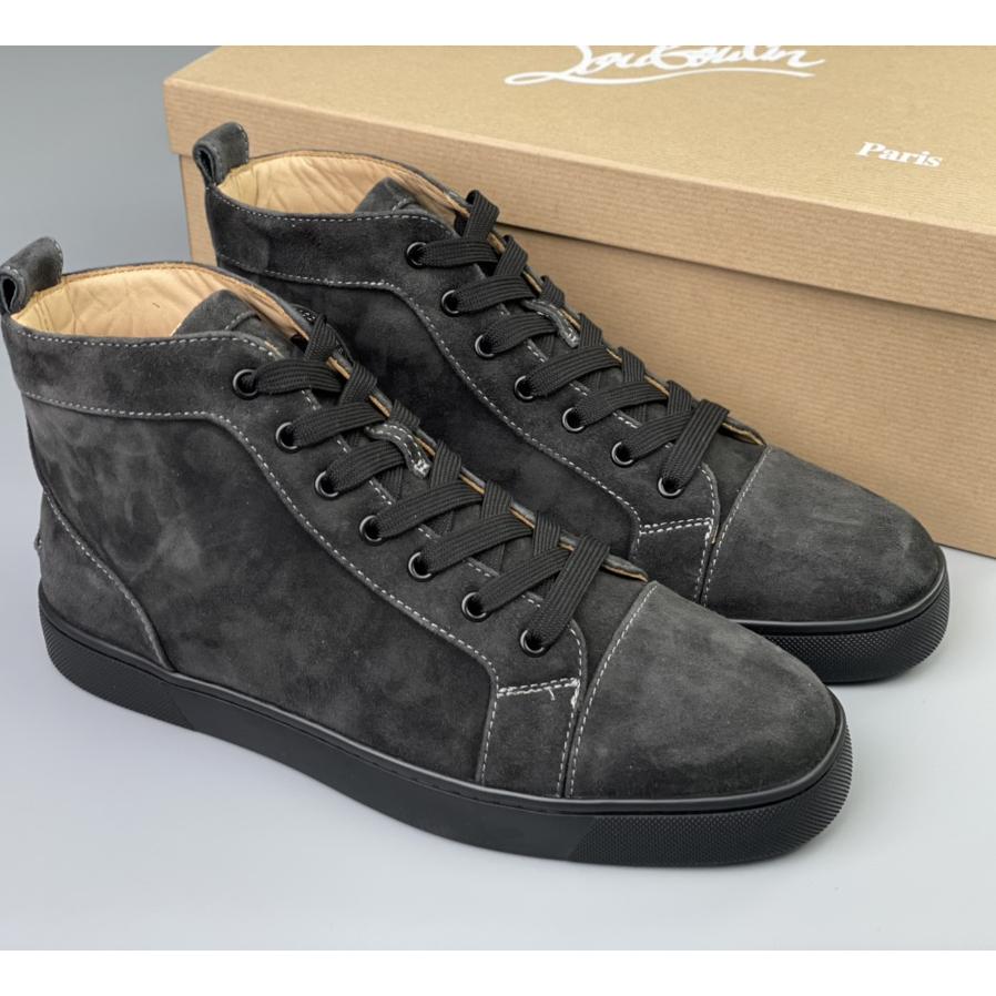 Christian Louboutin Louis Junior High-Top Sneaker - DopestKickz