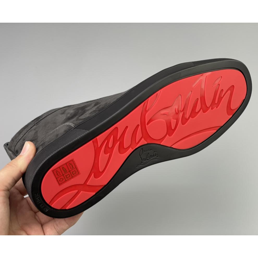 Christian Louboutin Louis Junior High-Top Sneaker - DopestKickz