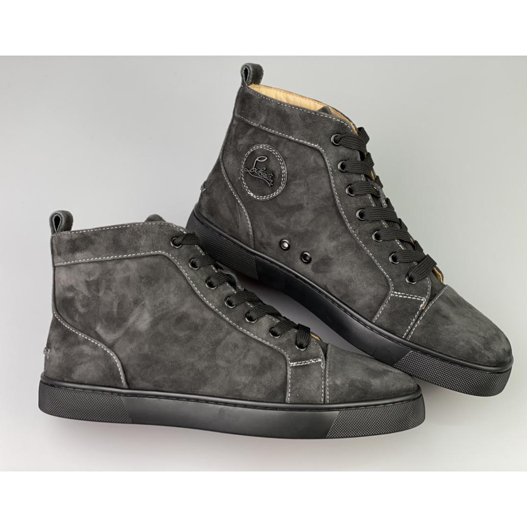 Christian Louboutin Louis Junior High-Top Sneaker - DopestKickz