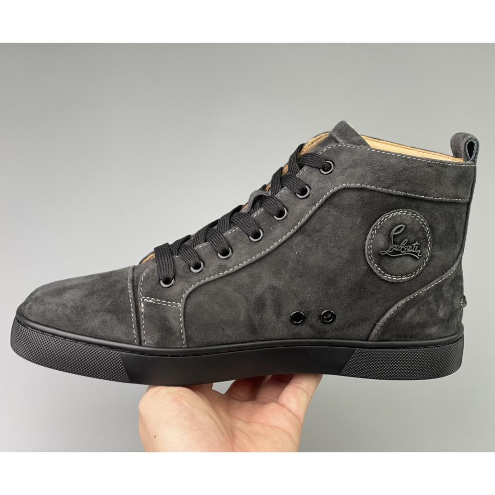 Christian Louboutin Louis Junior High-Top Sneaker - DopestKickz