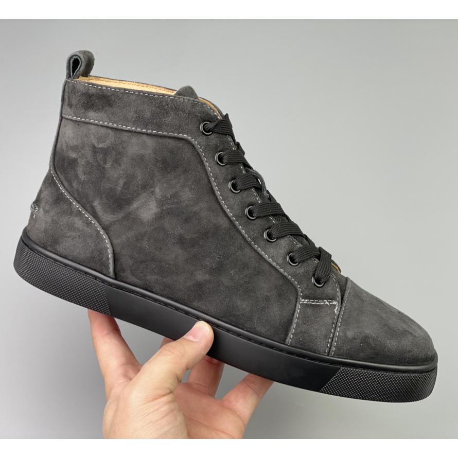 Christian Louboutin Louis Junior High-Top Sneaker - DopestKickz