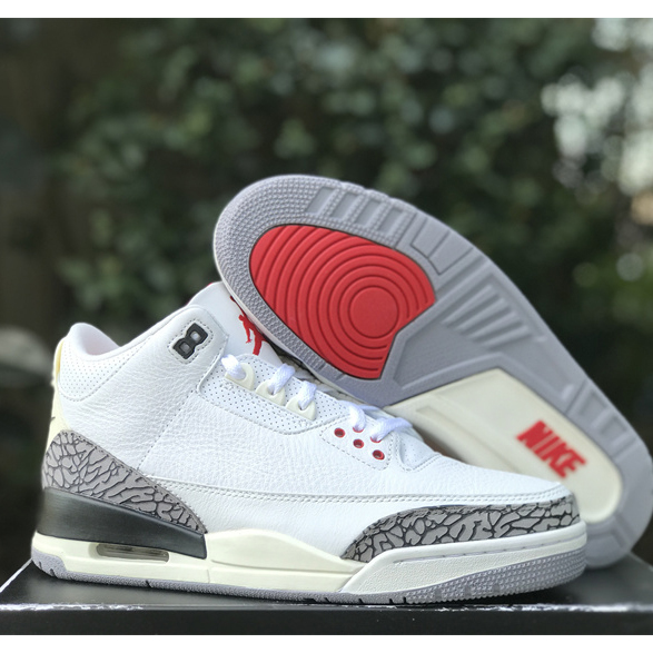 Air Jordan 3 “White Cement Reimagined” Basketball Shoes   DN3707-100 - DopestKickz