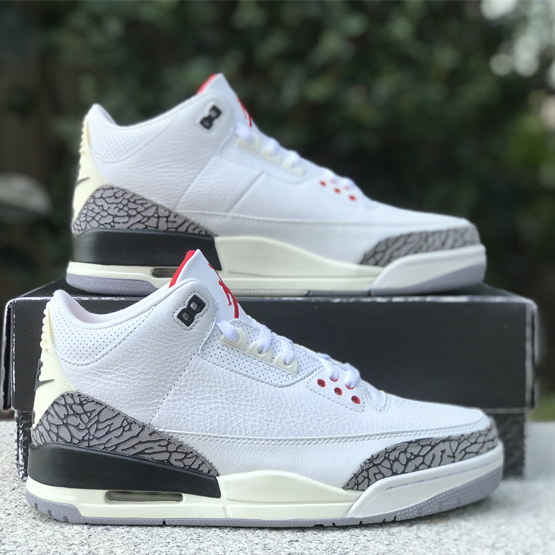 Air Jordan 3 “White Cement Reimagined” Basketball Shoes   DN3707-100 - DopestKickz