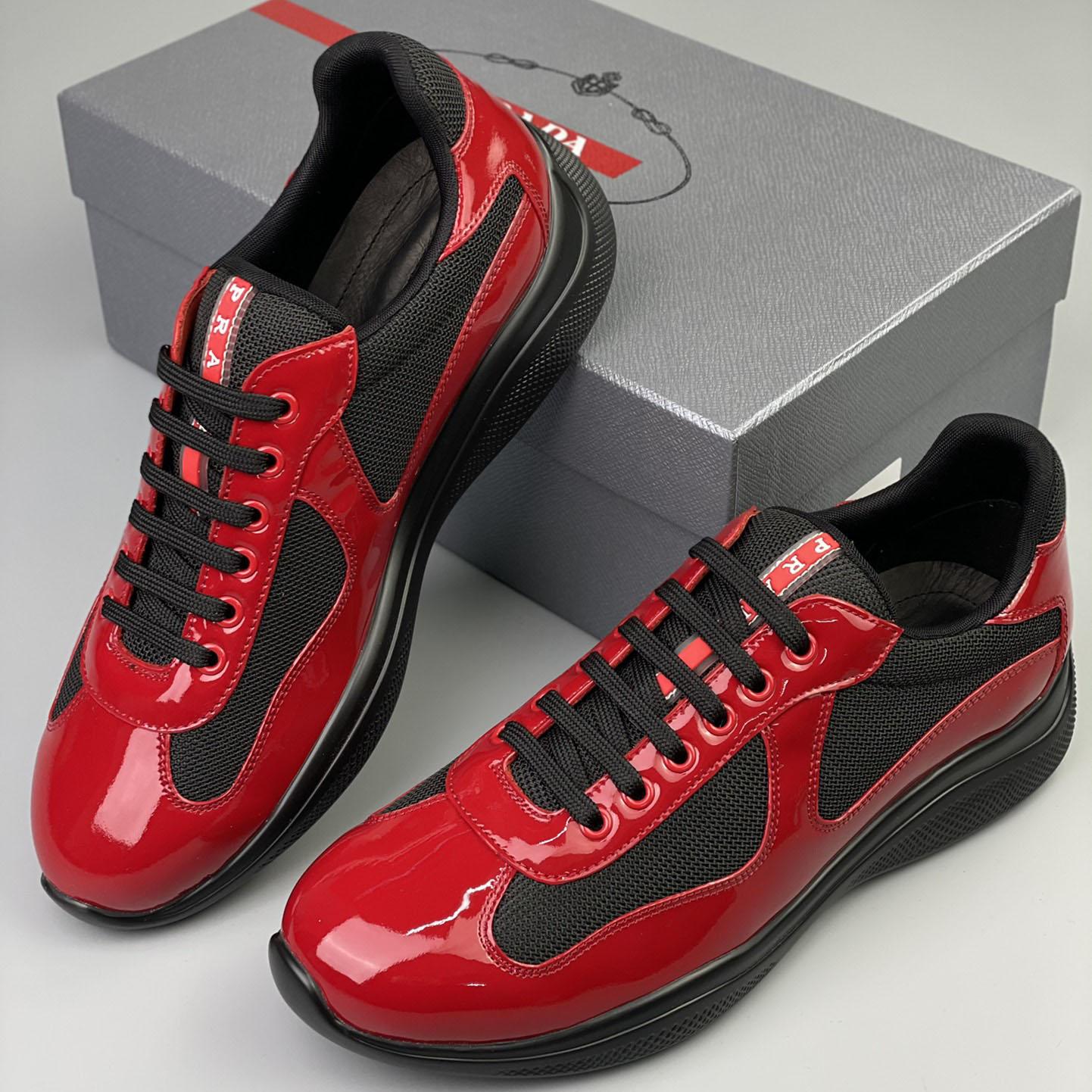 Prada Male America's Cup Sneaker  - DopestKickz