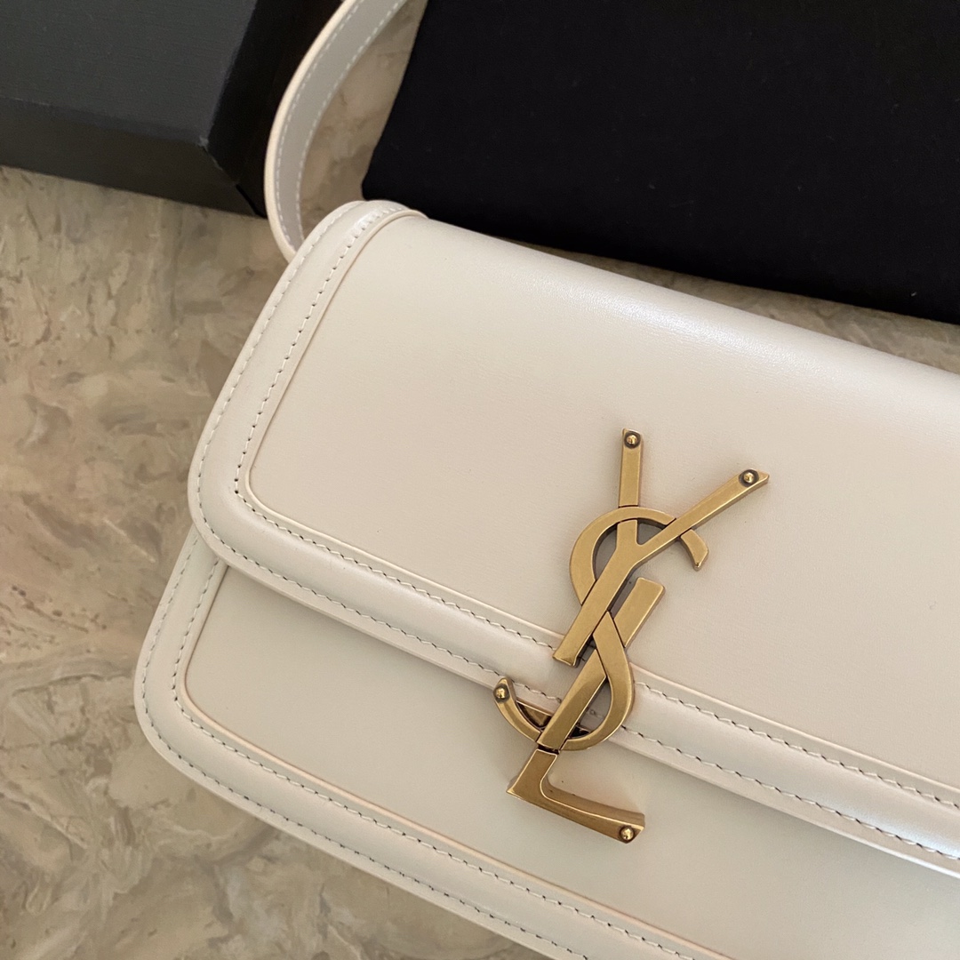 Saint Laurent Solferino Small Satchel In Box Saint Laurent Leather(19-13-5cm) - DopestKickz