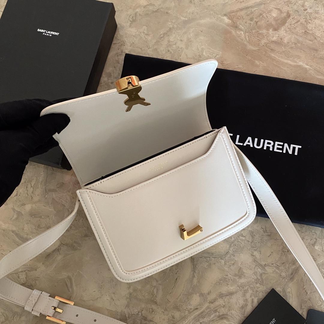 Saint Laurent Solferino Small Satchel In Box Saint Laurent Leather(19-13-5cm) - DopestKickz