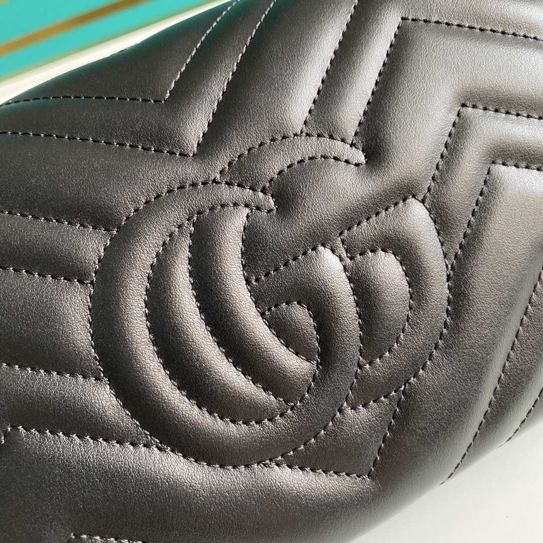 Gucci Leather Shoulder Bag(20-13-6cm)   474575 - DopestKickz