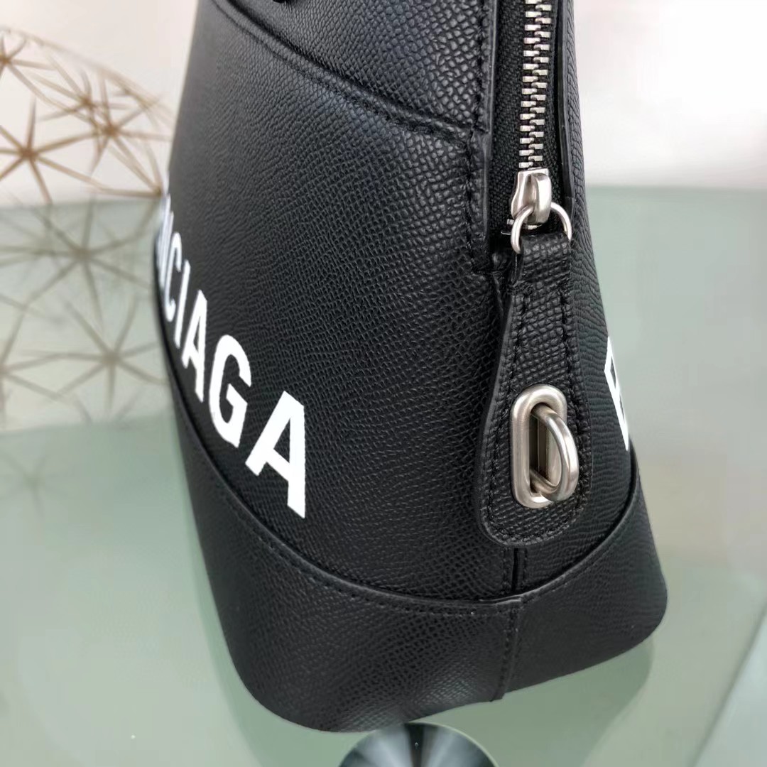 Balenciaga Women's Ville Small Handbag In Black/White (19-21-8cm) - DopestKickz