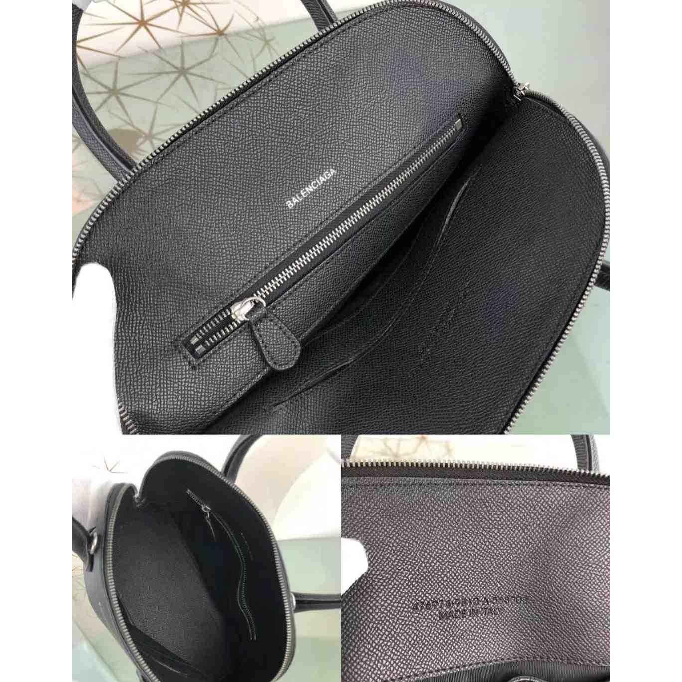 Balenciaga Women's Ville Small Handbag In Black/White (19-21-8cm) - DopestKickz