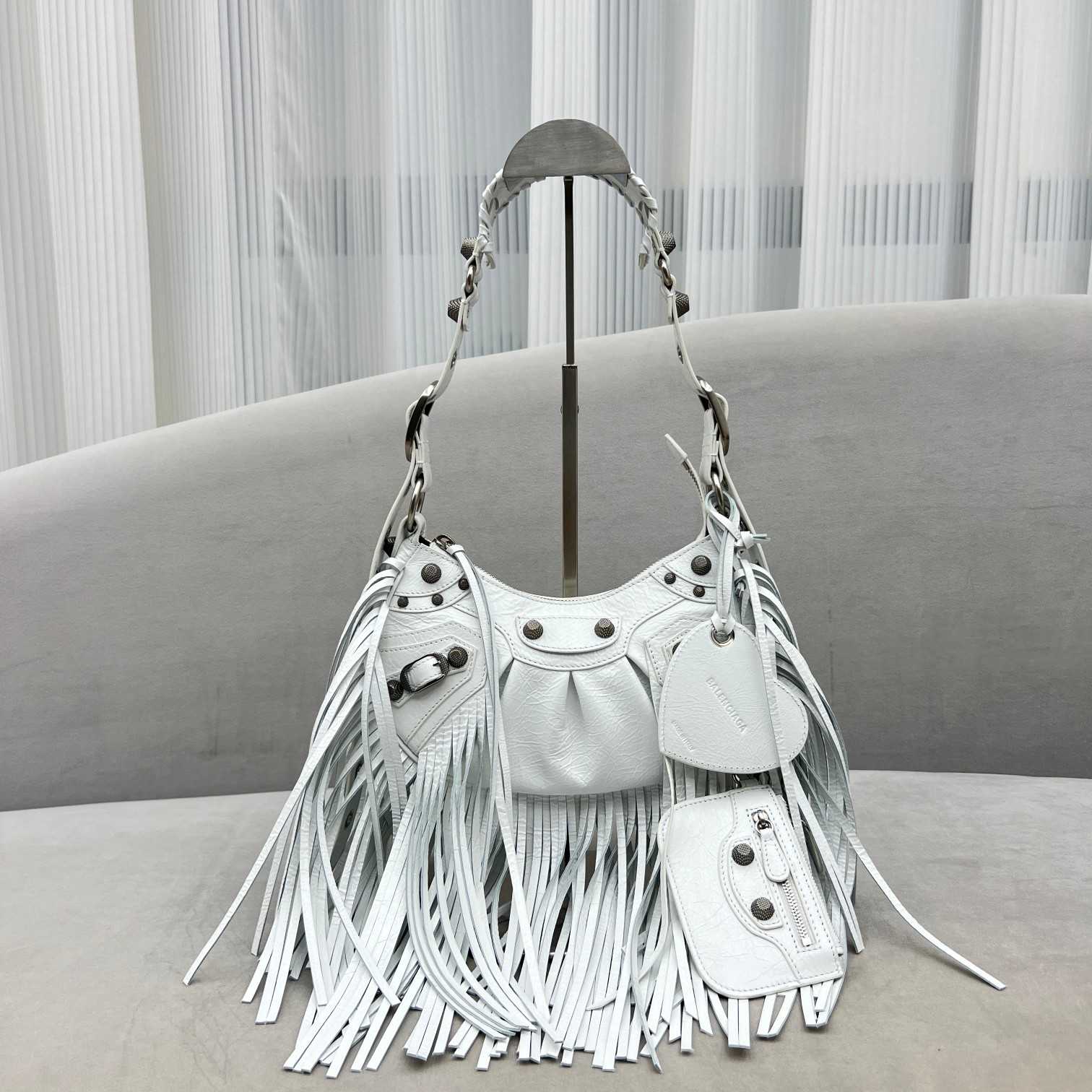 Balenciaga Women's Le Cagole Shoulder Bag(26-16-9.9cm) - DopestKickz