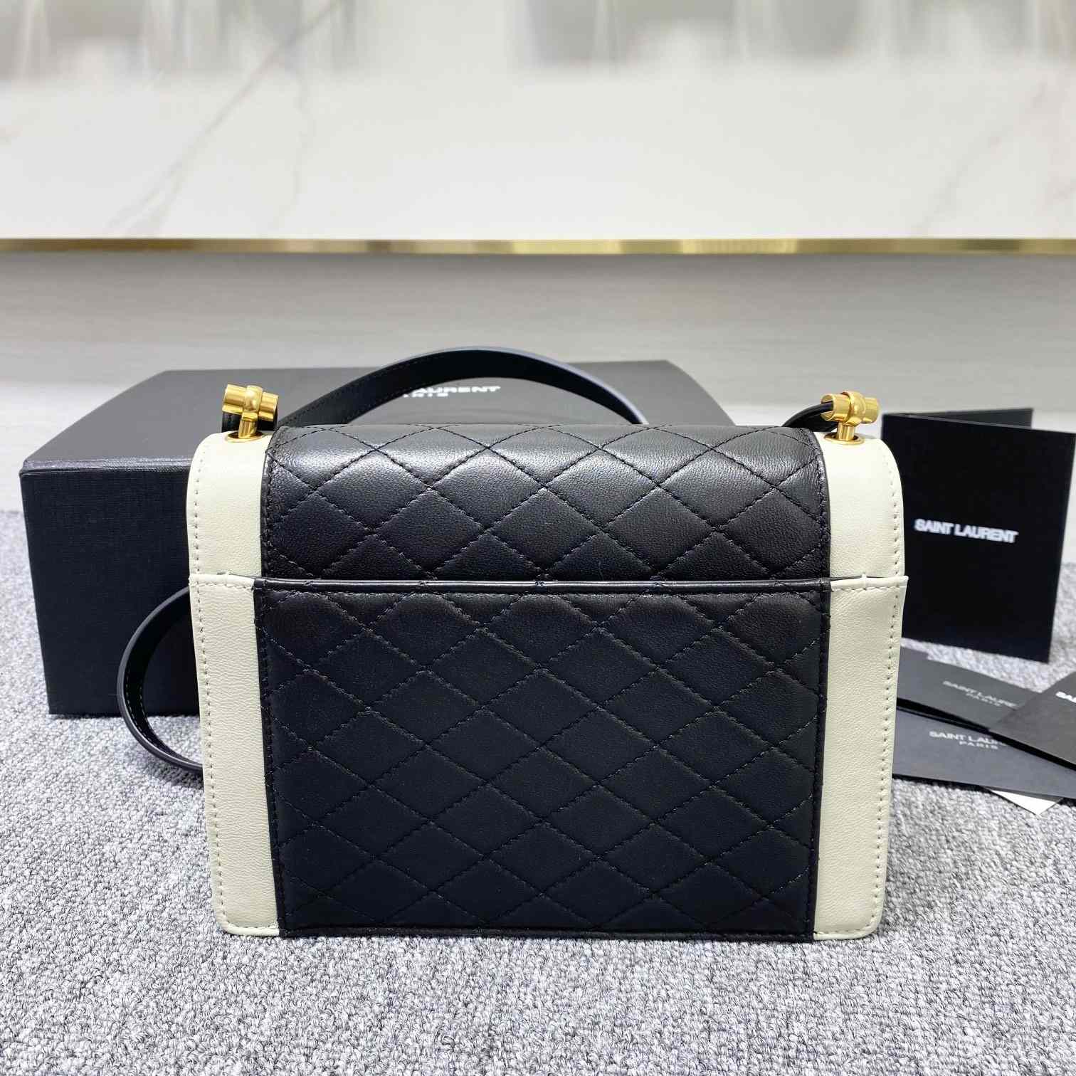 Saint Laurent Gaby Mini Satchel In Quilted Lambskin - DopestKickz