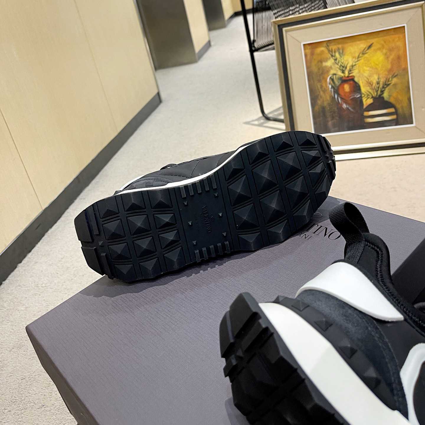 Valenti Netrunner Fabric And Suede Sneaker - DopestKickz