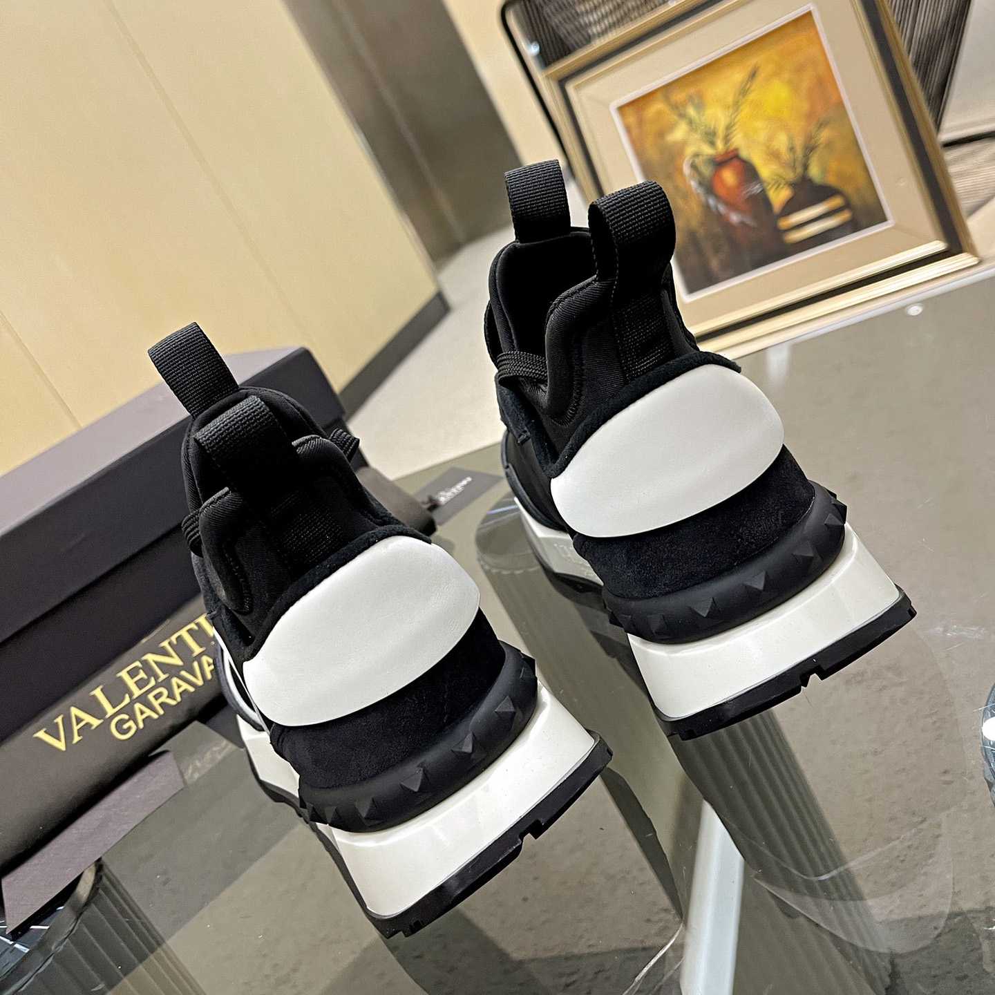 Valenti Netrunner Fabric And Suede Sneaker - DopestKickz