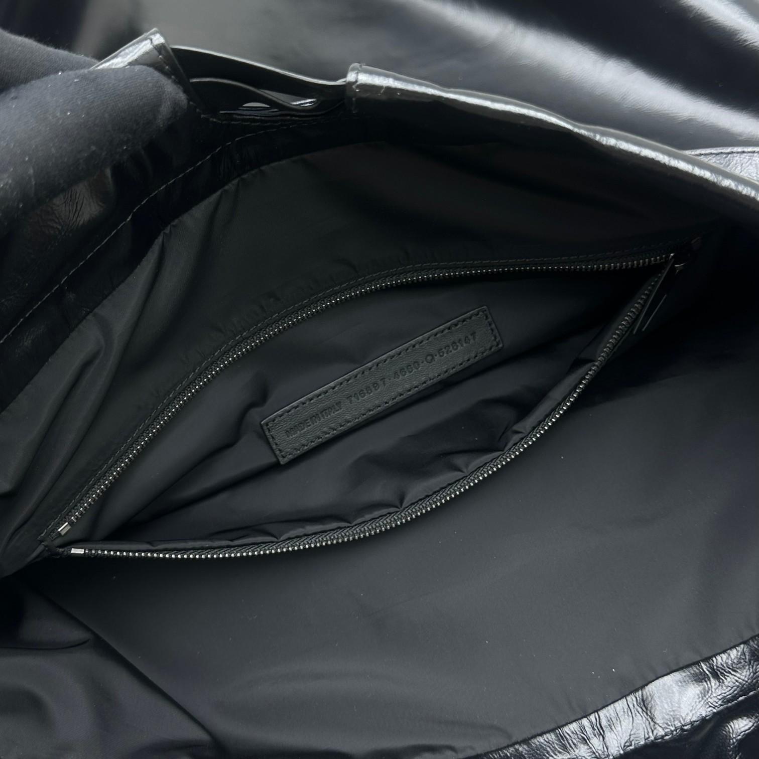 Balenciaga Trash Bag Large Pouch In Black(37-40-52cm) - DopestKickz