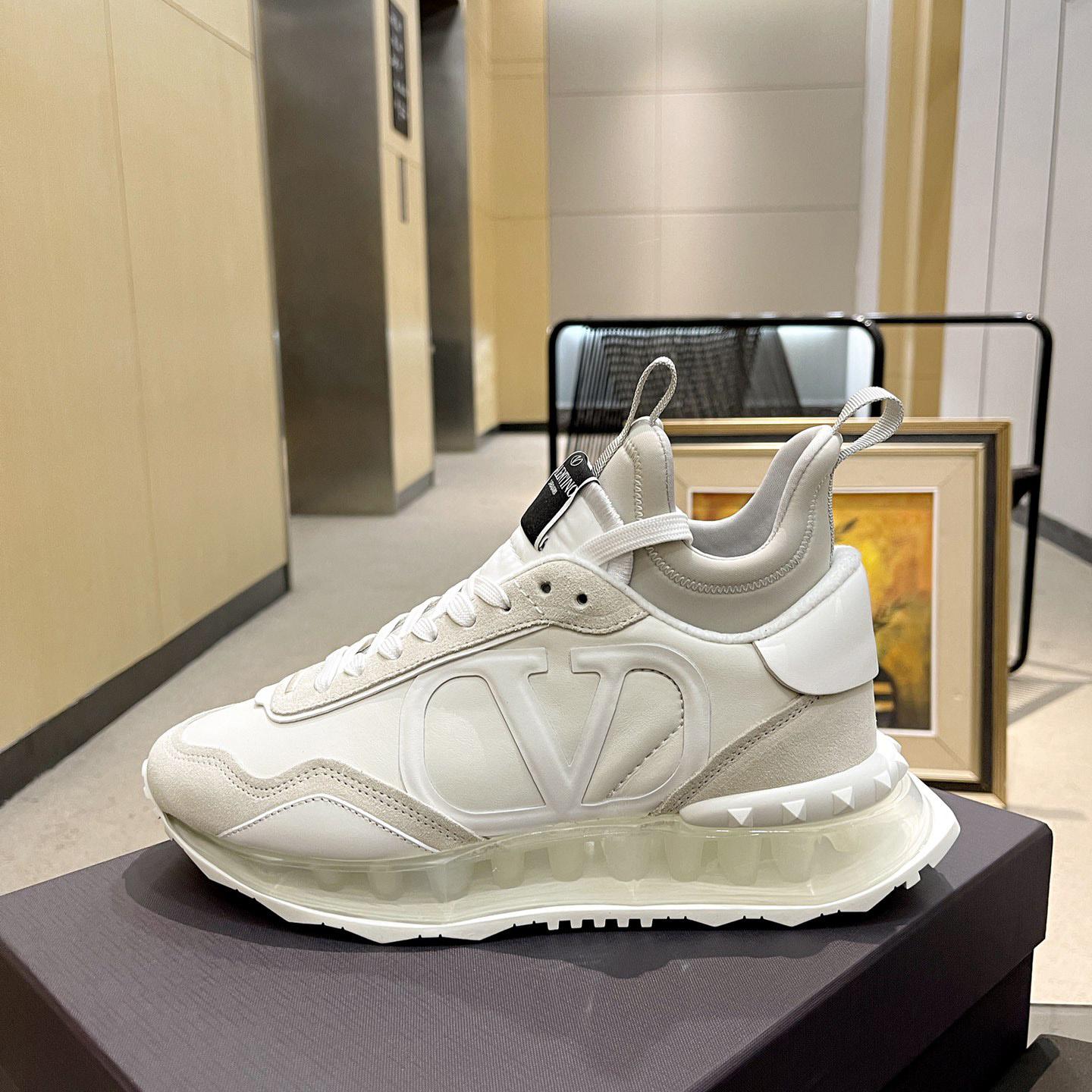 Valenti Netrunner Fabric And Suede Sneaker - DopestKickz