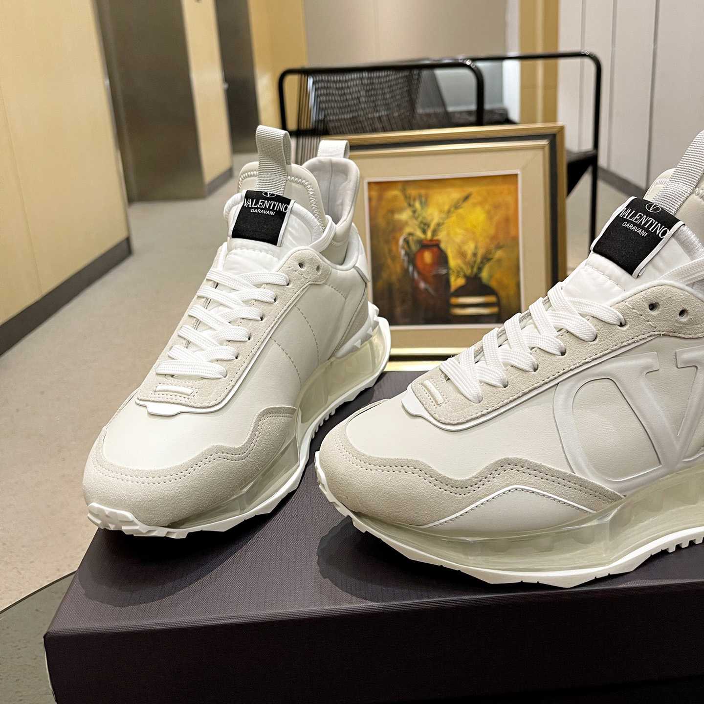 Valenti Netrunner Fabric And Suede Sneaker - DopestKickz