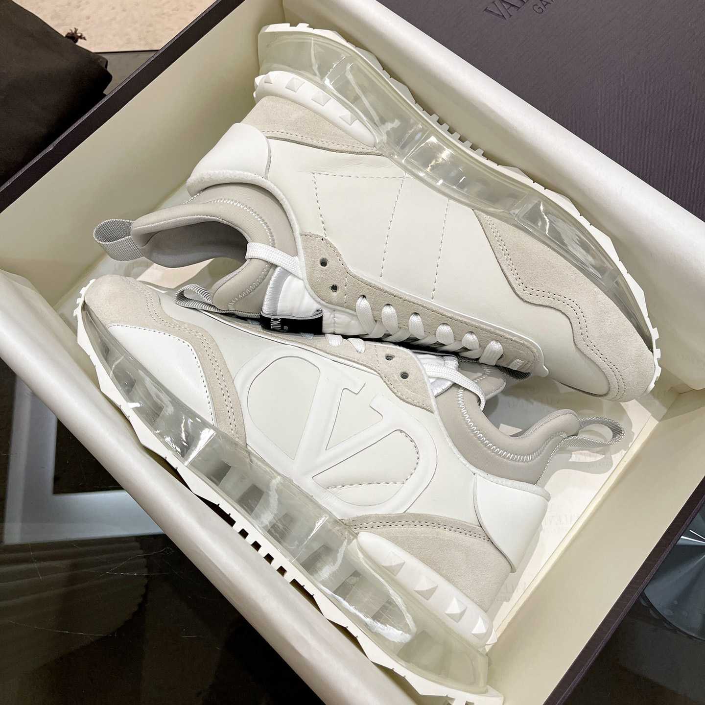 Valenti Netrunner Fabric And Suede Sneaker - DopestKickz