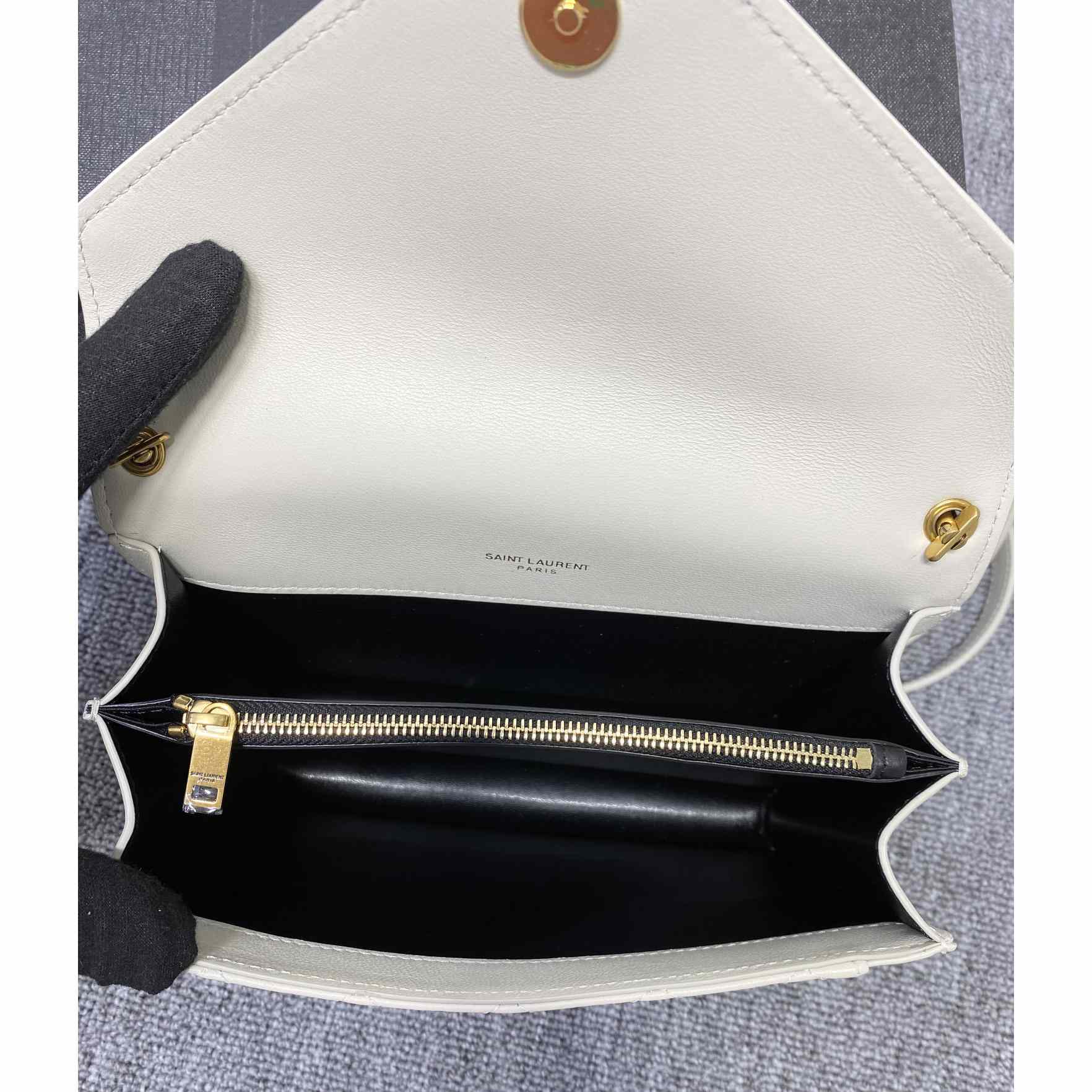 Saint Laurent Gaby Mini Satchel In Quilted Lambskin - DopestKickz