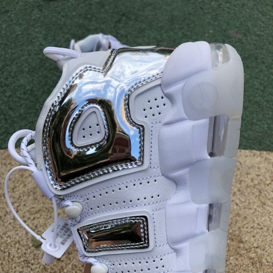 Nike Air More Uptempo Chrome Sneaker    917593-100 - DopestKickz