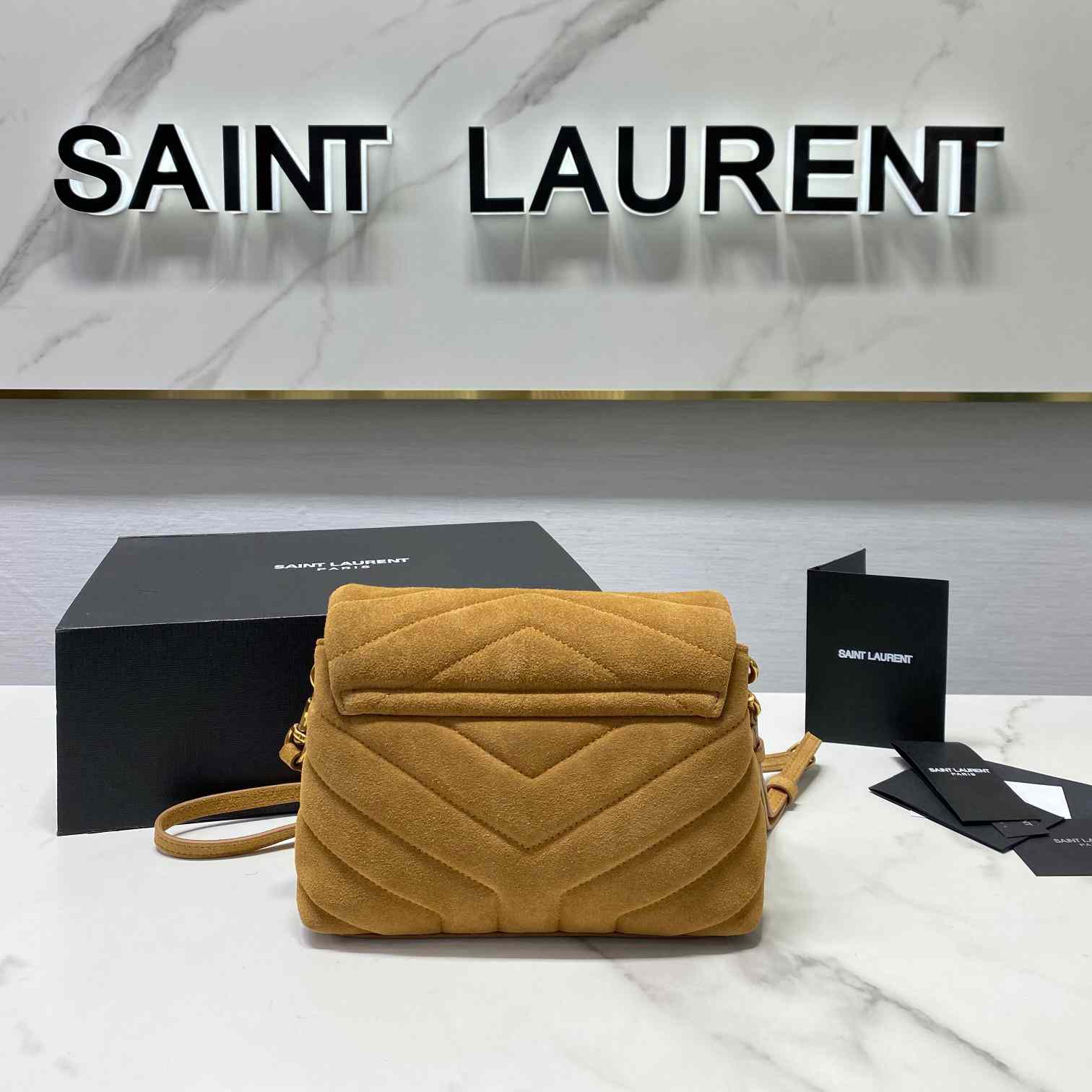 Saint Laurent Loulou Toy Shoulder Bag(20x7x15cm) - DopestKickz