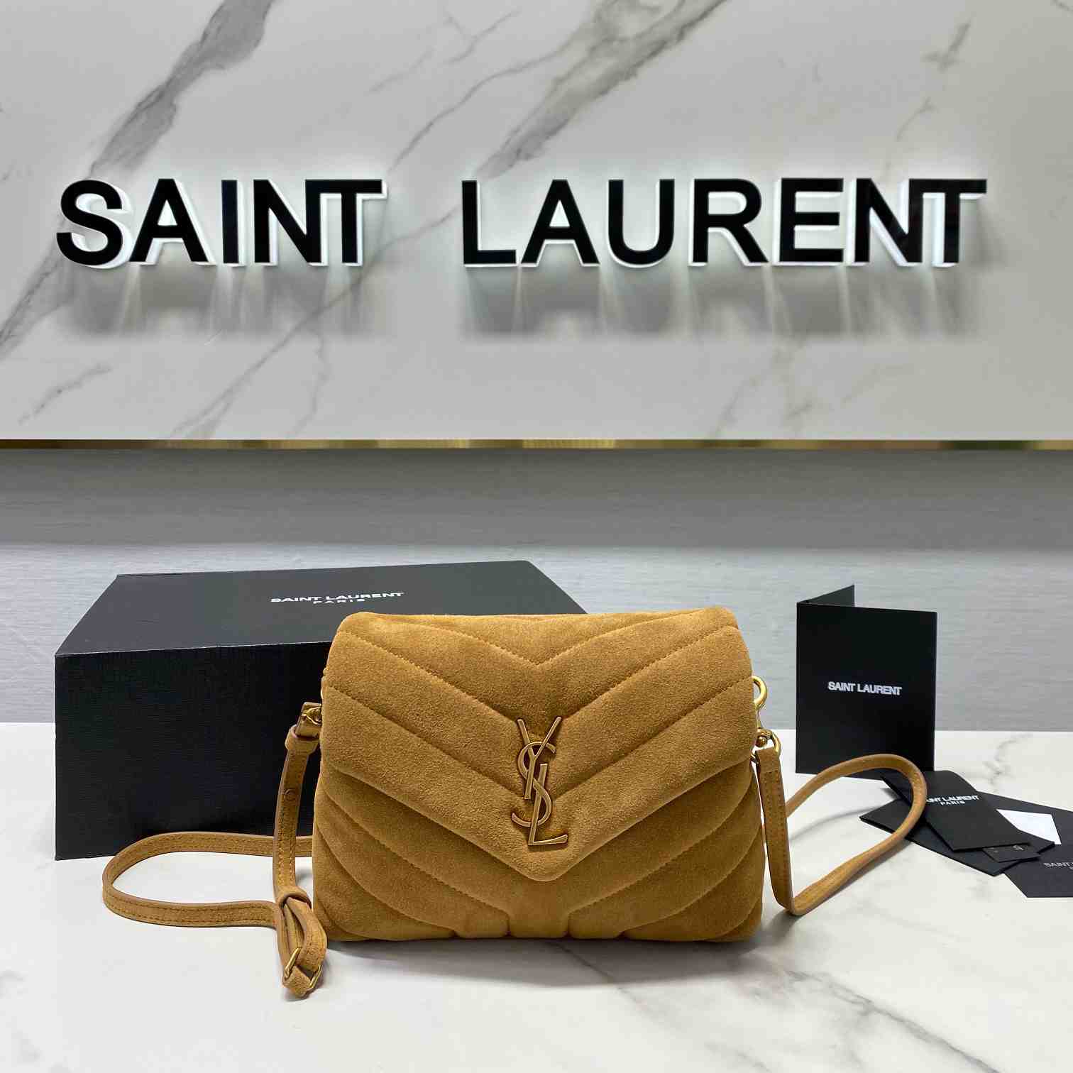 Saint Laurent Loulou Toy Shoulder Bag(20x7x15cm) - DopestKickz
