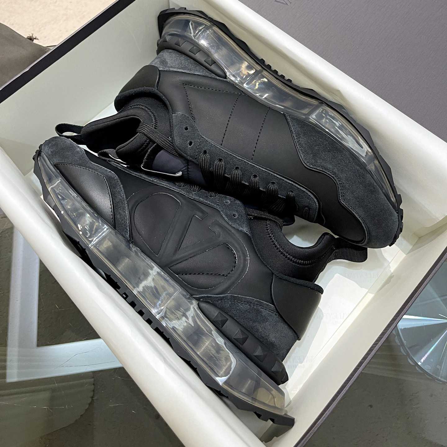 Valenti Netrunner Fabric And Suede Sneaker - DopestKickz