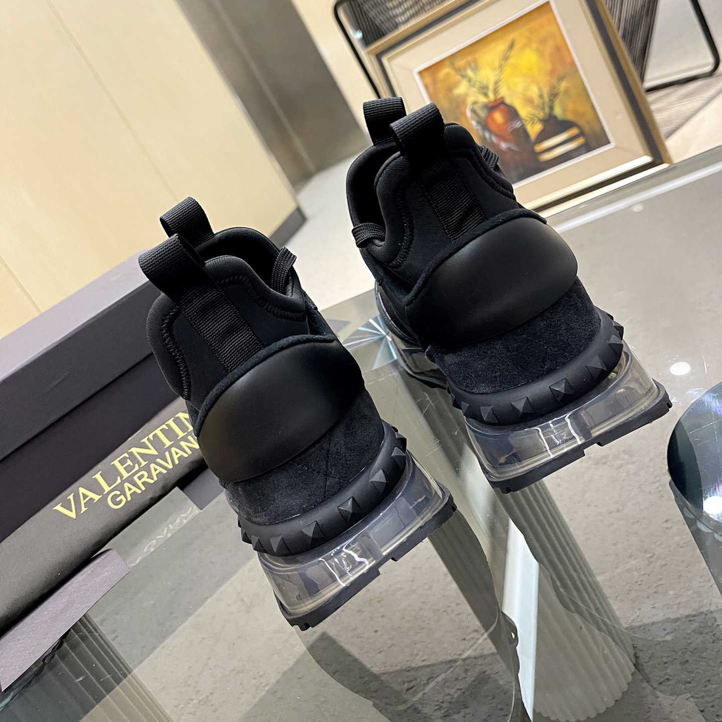 Valenti Netrunner Fabric And Suede Sneaker - DopestKickz